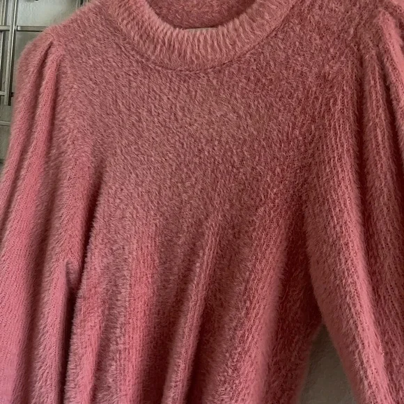 For Love and Lemons Whitey Rose Faux Mohair Sweater XS - Picture 4 of 7
